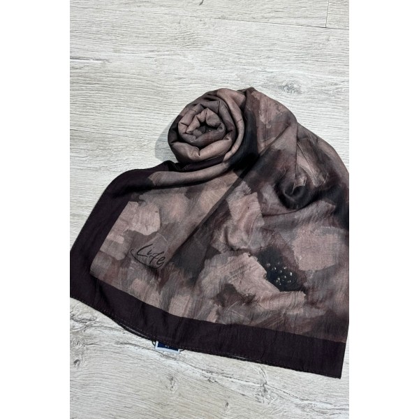 Dijital Bambu Pamuklu Şal 013SP